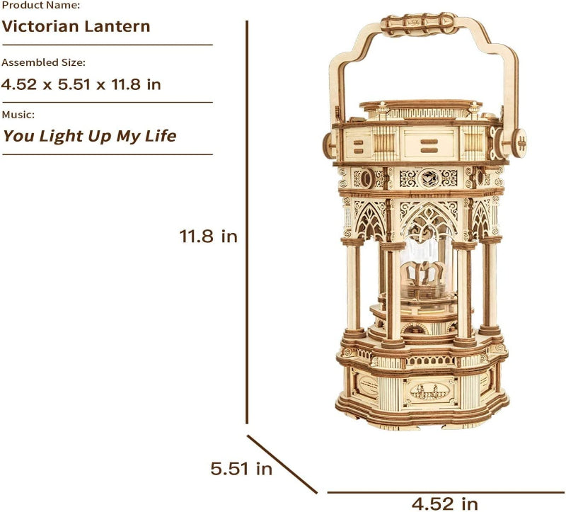 VisionBuild: Victorian Lantern Music Box