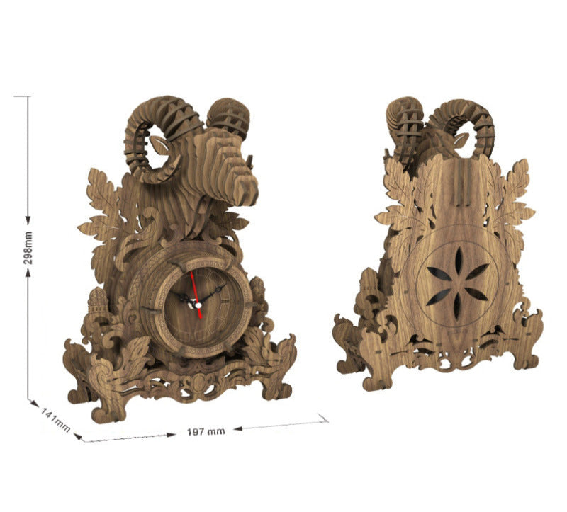 VisionBuild: 3D Mechanical Clock Puzzle