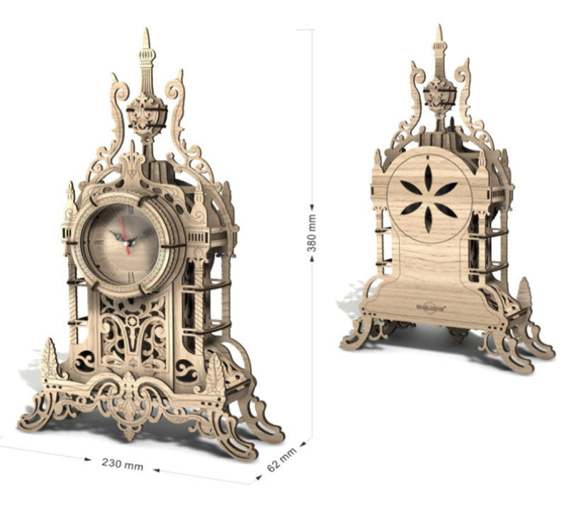 VisionBuild: 3D Mechanical Clock Puzzle