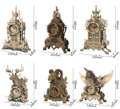 VisionBuild: 3D Mechanical Clock Puzzle