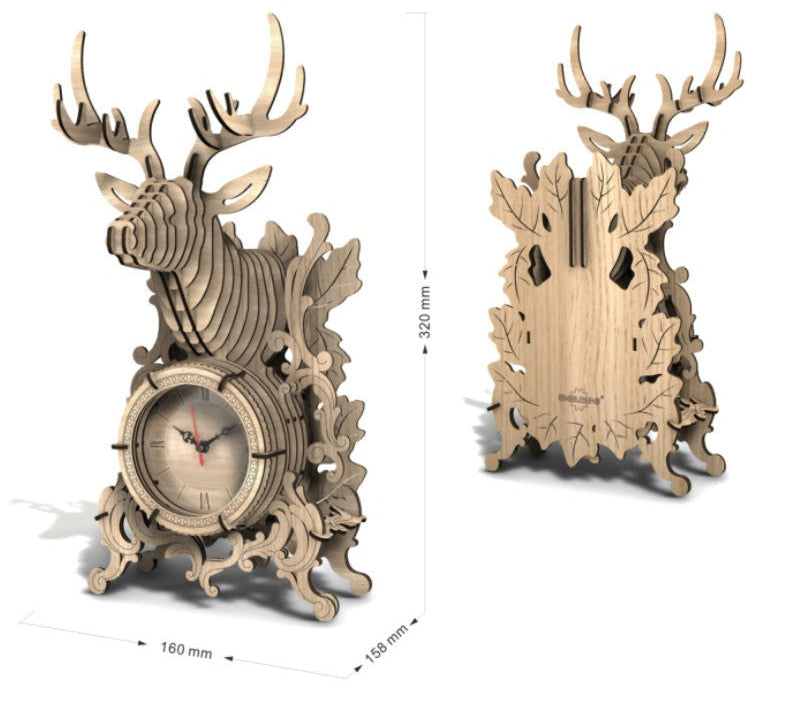 VisionBuild: 3D Mechanical Clock Puzzle