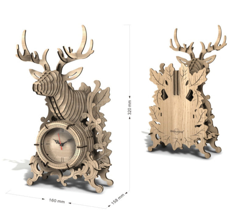 VisionBuild: 3D Mechanical Clock Puzzle