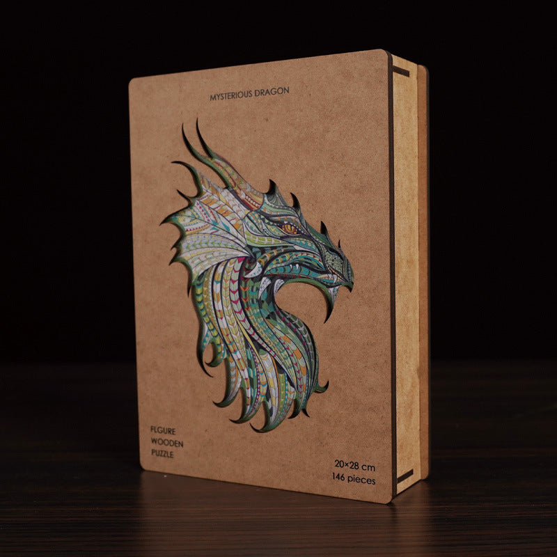 Mythic Beasts Wooden Puzzle Collection