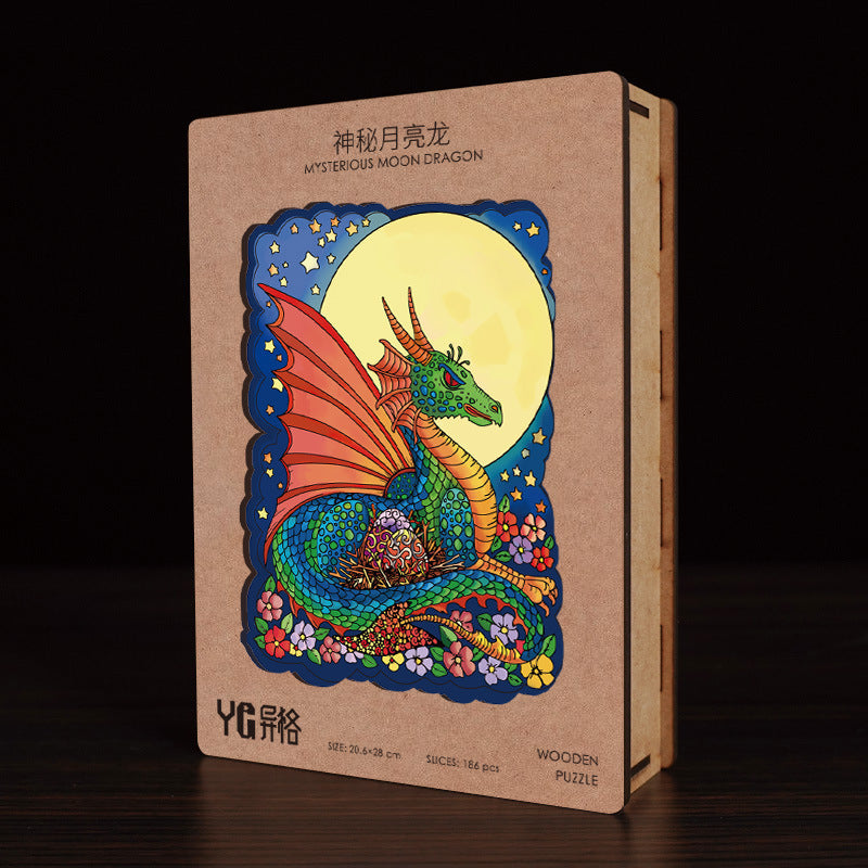 Mythic Beasts Wooden Puzzle Collection