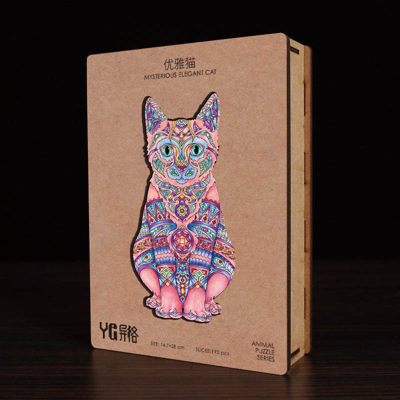 Mythic Beasts Wooden Puzzle Collection