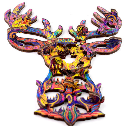 Elk Spectrum Wooden Puzzle