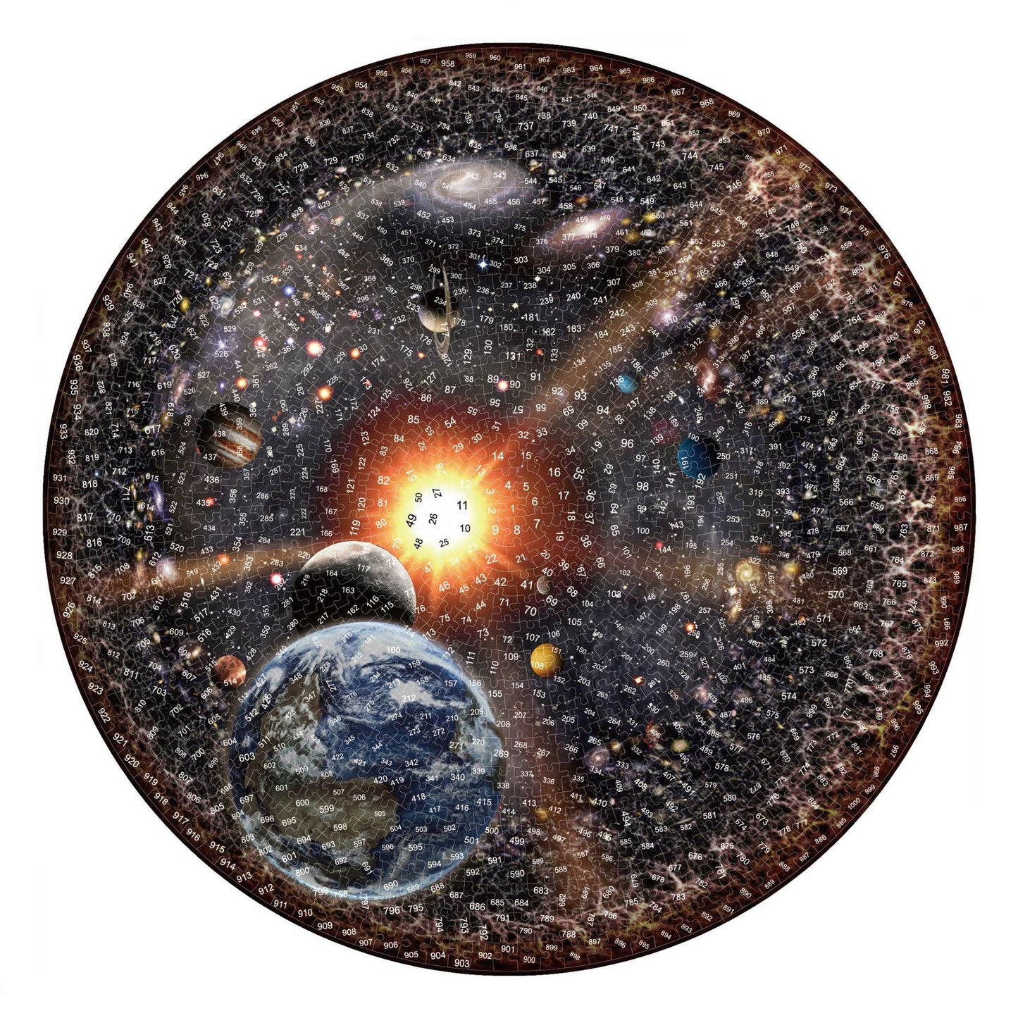 Cosmic Countdown Puzzle
