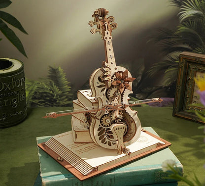 VisionBuild: 3D Mechanical Cello Music Box