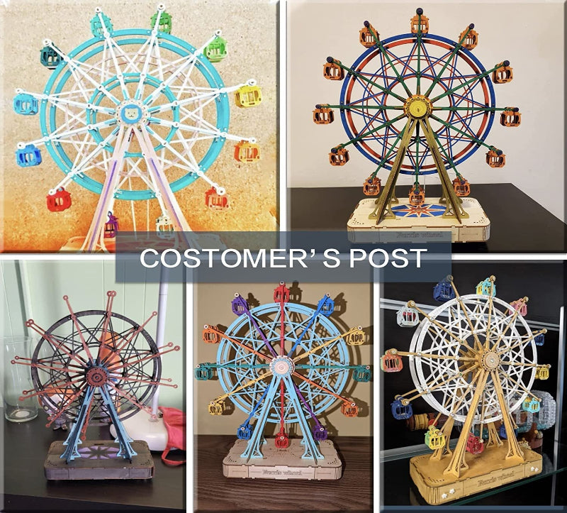 VisionBuild: 3D Ferris Wheel Music Box