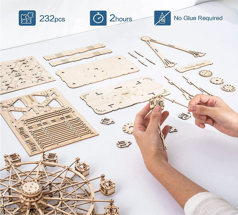 VisionBuild: 3D Ferris Wheel Music Box